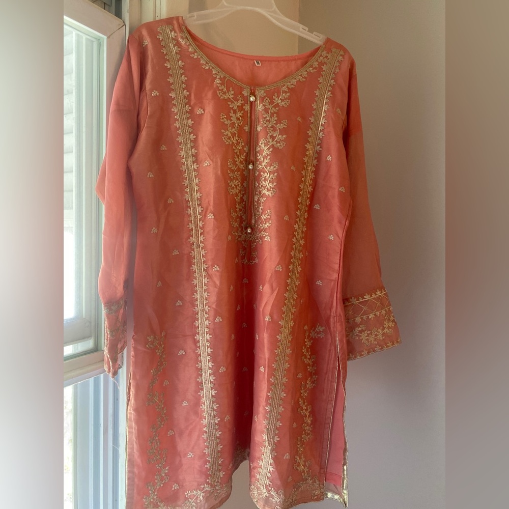 pink pakistani/ indian kurta (shirt)